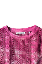 画像をギャラリービューアに読み込む, 22SS BOX SLEEVELESS TIE DYE COTTON CROCHET / PINK [SIZE: 48 USED]
