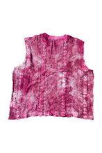 画像をギャラリービューアに読み込む, 22SS BOX SLEEVELESS TIE DYE COTTON CROCHET / PINK [SIZE: 48 USED]
