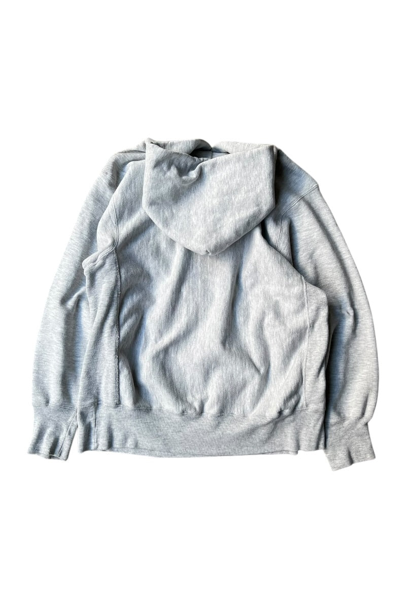 MADE IN USA 80'S REVERSE WEAVE HOODIE SWEATSHIRT / GRAY [SIZE: XL USED]