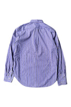 画像をギャラリービューアに読み込む, CLASSIC FIT L/S STRIPE SHIRT / PURPLE [SIZE: L USED]
