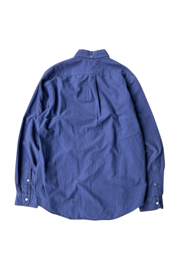 90'S BD L/S SHIRT / NAVY [SIZE: M USED]