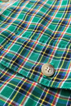 画像をギャラリービューアに読み込む, L/S CHECK SHIRT / GREEN [SIZE: L USED]
