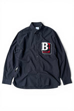 画像をギャラリービューアに読み込む, LOGO BD L/S SHIRT / BLACK [SIZE: L USED]
