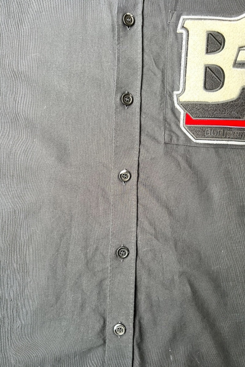 LOGO BD L/S SHIRT / BLACK [SIZE: L USED]