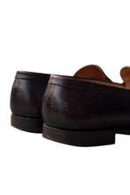画像をギャラリービューアに読み込む, MADE IN FRANCE LEATHER COIN LOAFER / BROWN [SIZE: US8.5 (27.5cm相当) USED]

