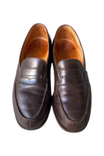 画像をギャラリービューアに読み込む, MADE IN FRANCE LEATHER COIN LOAFER / BROWN [SIZE: US8.5 (27.5cm相当) USED]
