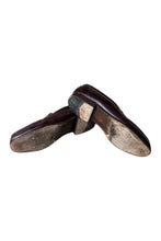 画像をギャラリービューアに読み込む, MADE IN FRANCE LEATHER COIN LOAFER / BROWN [SIZE: US8.5 (27.5cm相当) USED]
