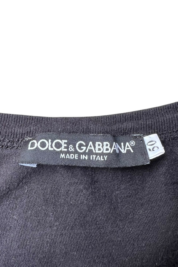 MADE IN ITALY L/S TEE SHIRT / BLACK [SIZE: 50 USED]