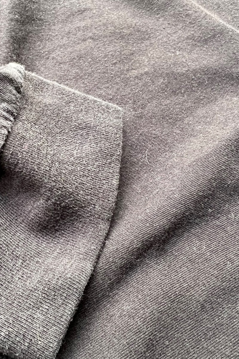 MADE IN ITALY L/S TEE SHIRT / BLACK [SIZE: 50 USED]