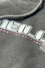 画像をギャラリービューアに読み込む, MADE IN RUSSIA 90'S-Y2K HOODIE SWEATSHIRT FADEDE BLACK / BLACK [SIZE: XL USED]
