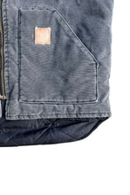 画像をギャラリービューアに読み込む, MADE IN USA Y2K 01'S DUCK VEST FADED BLACK USA企画品 FADEDE BLACK / GRAY [SIZE: L USED]
