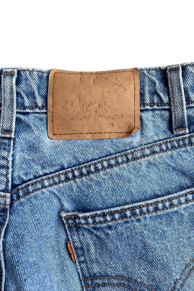 97'S ORANGE TAB 550 DENIM PANTS / INDIGO [SIZE: 33 USED]