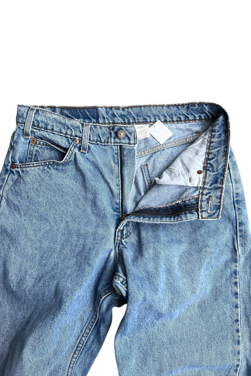 97'S ORANGE TAB 550 DENIM PANTS / INDIGO [SIZE: 33 USED]