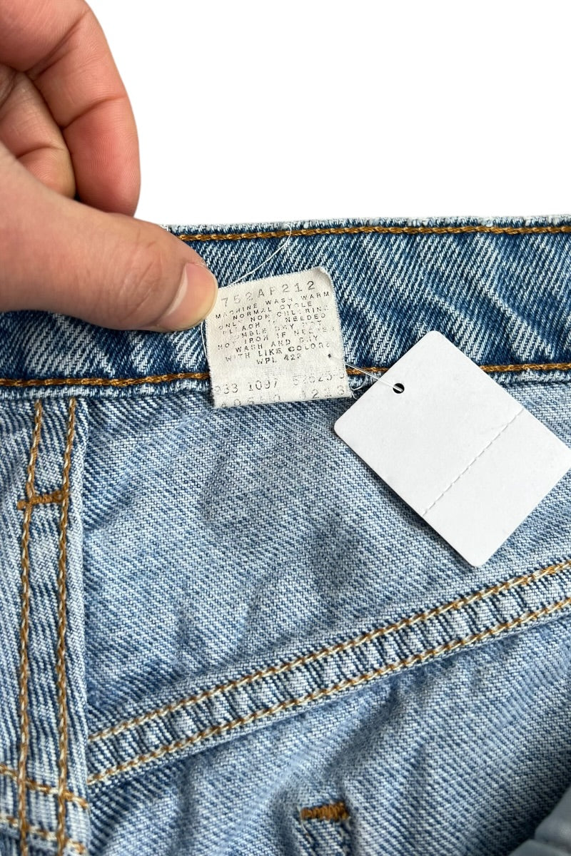 97'S ORANGE TAB 550 DENIM PANTS / INDIGO [SIZE: 33 USED]