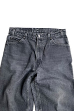 画像をギャラリービューアに読み込む, MADE IN USA 94'S ORANGE TAB 560 DENIM PANTS SULFUR BLACK / BLACK [SIZE: 34 USED]
