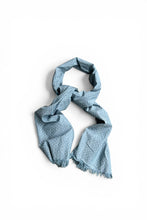 画像をギャラリービューアに読み込む, MADE IN USA DOTS PATTERN SCARF / BLUE [SIZE: ONE SIZE USED]
