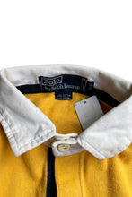 画像をギャラリービューアに読み込む, 90'S L/S RUGBY SHIRT / YELLOW [SIZE: S USED]
