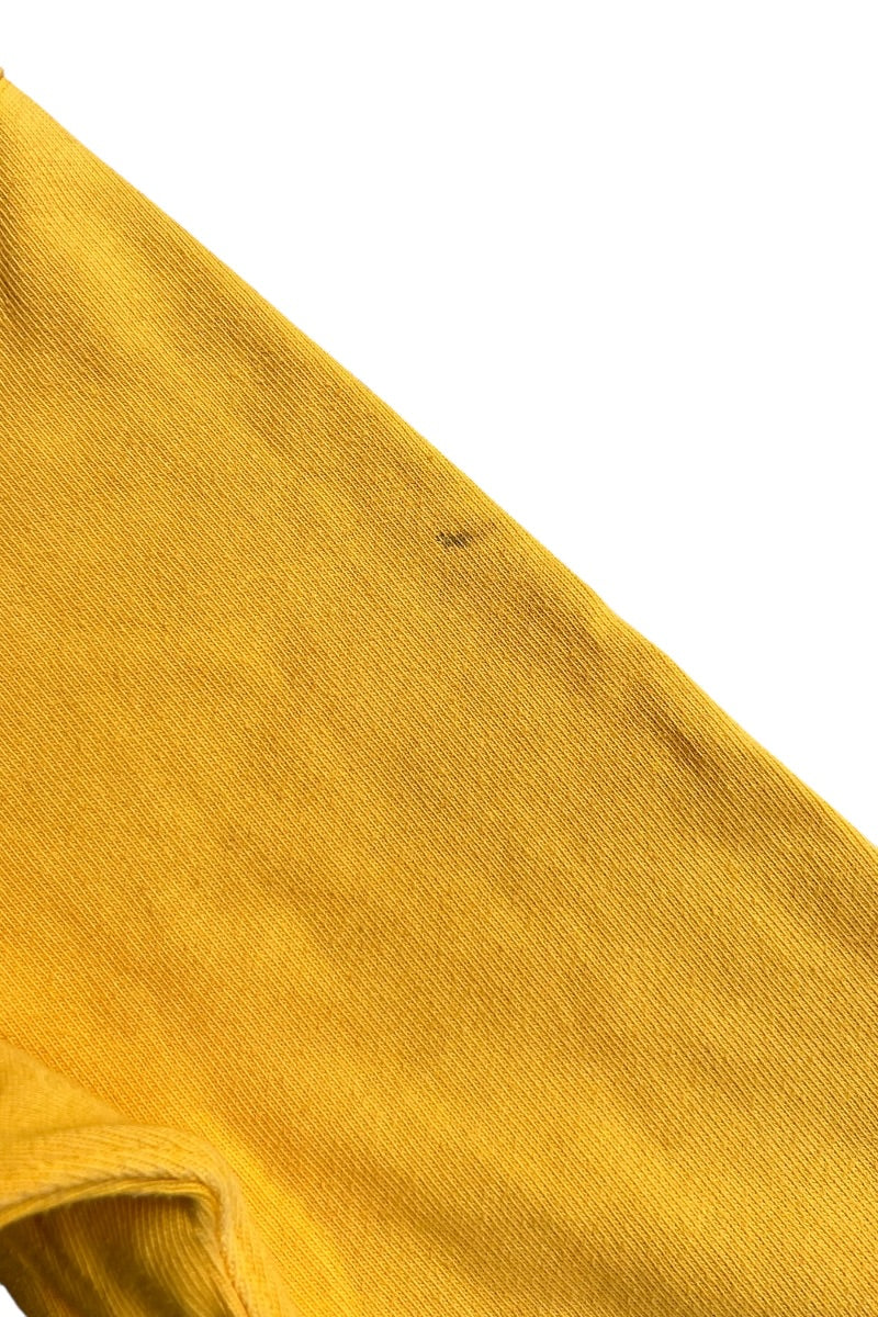 90'S L/S RUGBY SHIRT / YELLOW [SIZE: S USED]