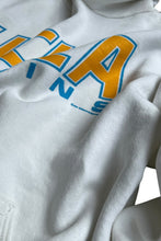 画像をギャラリービューアに読み込む, MADE IN USA 80-90'S UCLA HOODIE SWEATSHIRT / WHITE [SIZE: XL USED]
