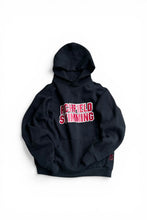 画像をギャラリービューアに読み込む, MADE IN USA 90'S HOODIE SWEATSHIRT / BLACK [SIZE: M USED]
