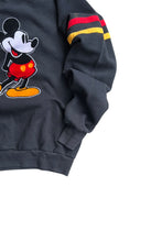 画像をギャラリービューアに読み込む, MADE IN USA 80'S MICKEY SWEATSHIRT / BLACK [SIZE: M USED]
