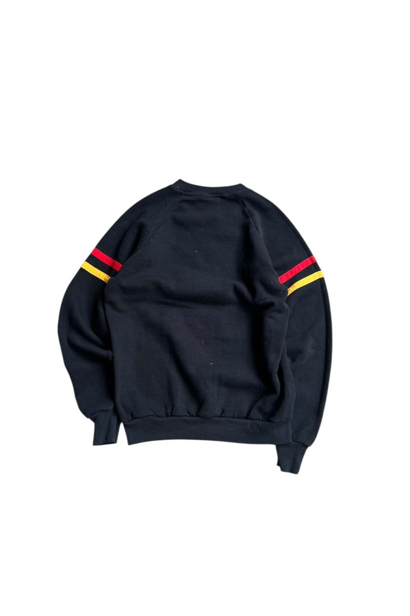 MADE IN USA 80s MICKEY SWEATSHIRT / BLACK [SIZE: M USED]