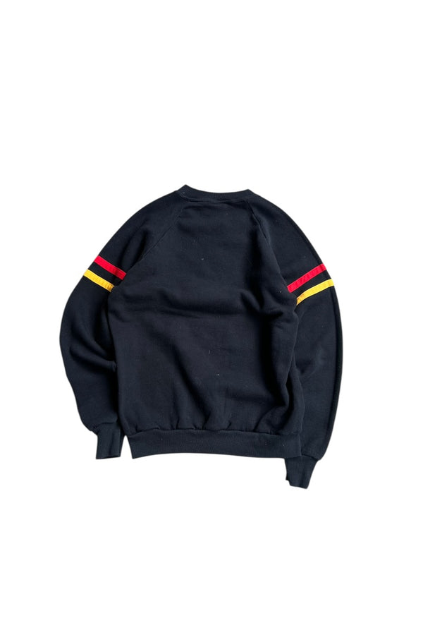 MADE IN USA 80s MICKEY SWEATSHIRT / BLACK [SIZE: M USED]