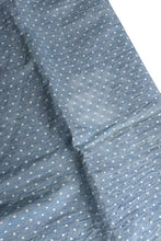 画像をギャラリービューアに読み込む, MADE IN USA DOTS PATTERN SCARF / BLUE [SIZE: ONE SIZE USED]
