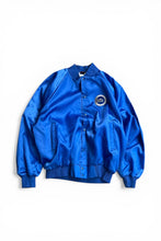 画像をギャラリービューアに読み込む, MADE IN USA 90'S MTA NYLON SATIN JACKET / BLUE [SIZE: XL USED]
