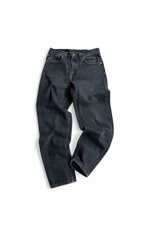 MADE IN USA 94'S 550 DENIM PANTS SULFUA BLACK / BLACK [SIZE: 32 USED]