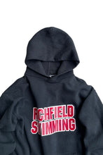画像をギャラリービューアに読み込む, MADE IN USA 90'S HOODIE SWEATSHIRT / BLACK [SIZE: M USED]
