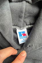 画像をギャラリービューアに読み込む, MADE IN USA 90'S HOODIE SWEATSHIRT / BLACK [SIZE: M USED]
