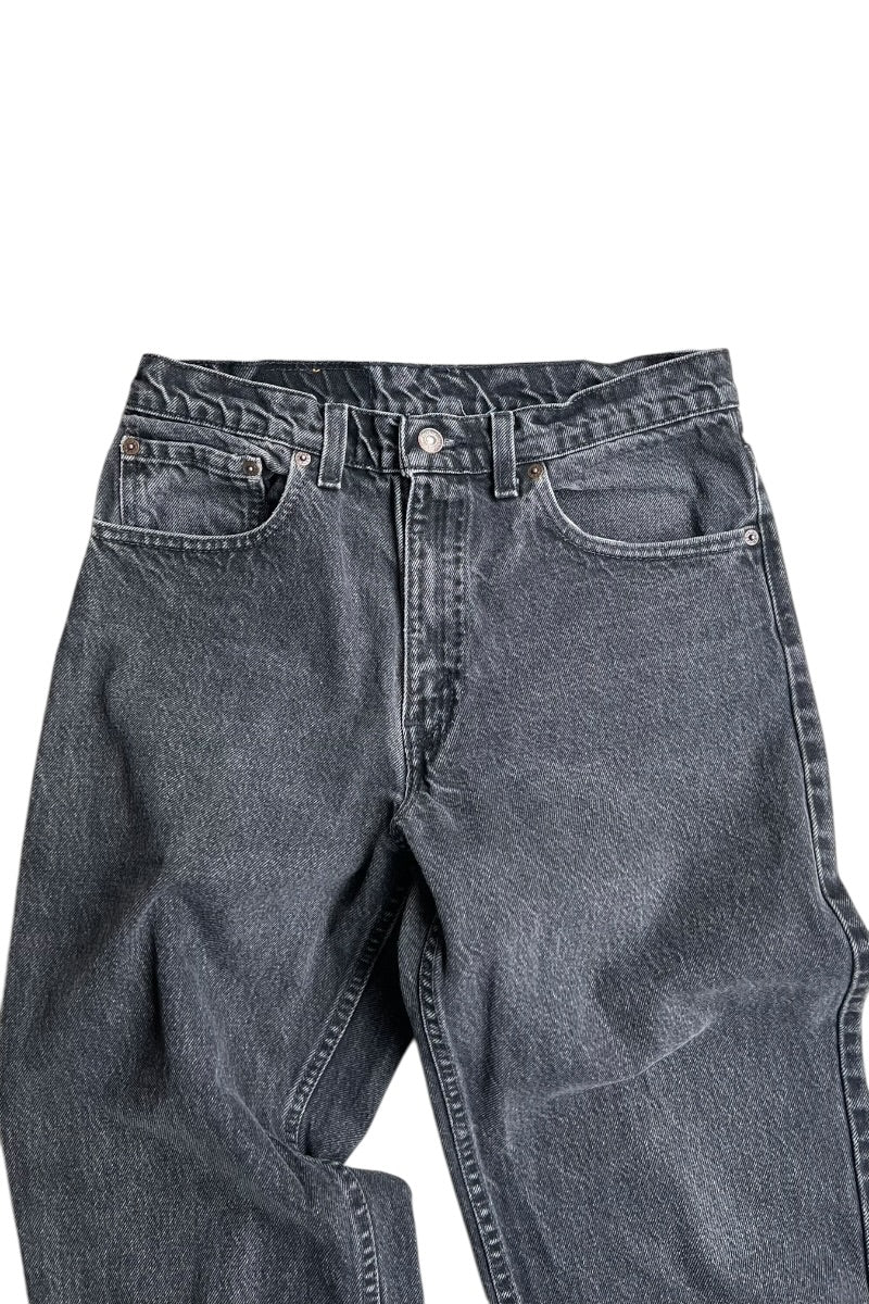 MADE IN USA 94'S 550 DENIM PANTS SULFUR BLACK / BLACK [SIZE: 32 USED]