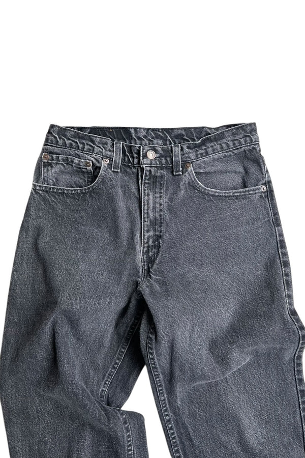 MADE IN USA 94'S 550 DENIM PANTS SULFUA BLACK / BLACK [SIZE: 32 USED]