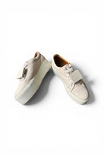 画像をギャラリービューアに読み込む, LEATHER SNEAKERS W / TONY FACE / WHITE [SIZE: US7.5 (26cm相当) USED]
