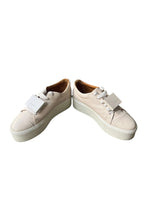 画像をギャラリービューアに読み込む, LEATHER SNEAKERS W / TONY FACE / WHITE [SIZE: US7.5 (26cm相当) USED]
