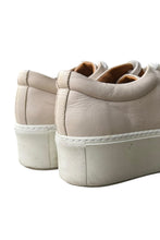 画像をギャラリービューアに読み込む, LEATHER SNEAKERS W / TONY FACE / WHITE [SIZE: US7.5 (26cm相当) USED]
