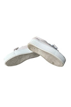 画像をギャラリービューアに読み込む, LEATHER SNEAKERS W / TONY FACE / WHITE [SIZE: US7.5 (26cm相当) USED]
