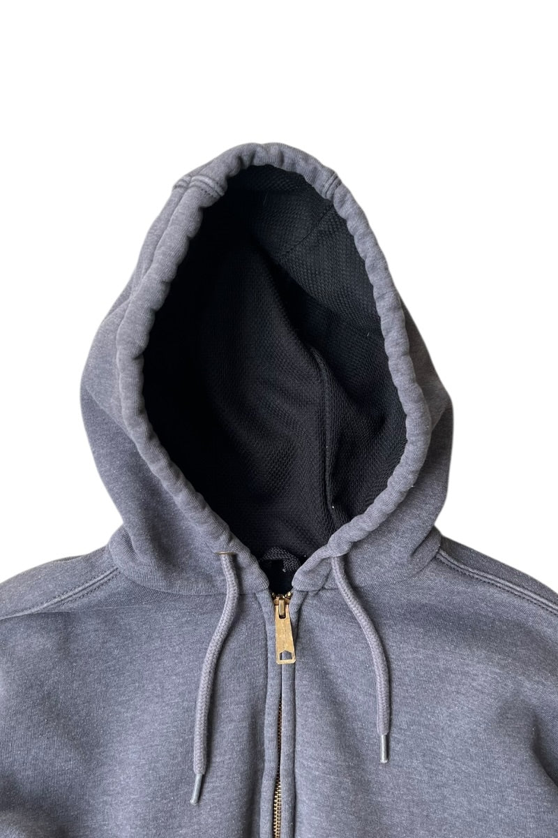 MADE IN MEXICO 15'S BIG ZIP HOODIE SWEATSHIRT USA Model / CHARCOAL [SIZE: L USED]