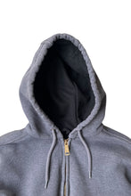 画像をギャラリービューアに読み込む, MADE IN MEXICO 15'S BIG ZIP HOODIE SWEATSHIRT USA企画品 / CHARCOAL [SIZE: L USED]
