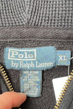 画像をギャラリービューアに読み込む, EXCLUSIVE OF DECORATION ZIP HOODIE SWEATSHIRT / BLACK [SIZE: XL USED]
