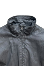 画像をギャラリービューアに読み込む, Y2K EARLY 00'S COTTON WITH POYURETHAN COATING ZIP JACKET / BLACK [SIZE: M USED]
