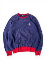 画像をギャラリービューアに読み込む, 90'S EMBREM ONE POINT SWEATSHIRT / NAVY [SIZE: L USED]
