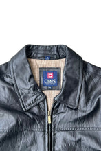 画像をギャラリービューアに読み込む, ZIP LEATHER JACKET / BLACK [SIZE: XL USED]
