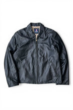画像をギャラリービューアに読み込む, ZIP LEATHER JACKET / BLACK [SIZE: XL USED]
