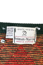 画像をギャラリービューアに読み込む, MADE IN SCOTLAND 70-80'S WOOL VEST / GREEN [SIZE: L USED]
