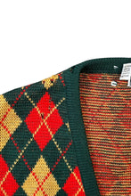 画像をギャラリービューアに読み込む, MADE IN SCOTLAND 70-80'S WOOL VEST / GREEN [SIZE: L USED]
