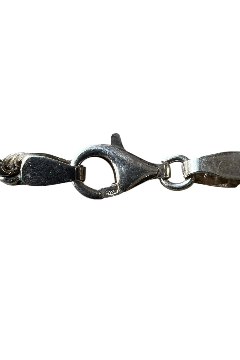 MADE IN ITALY 925 SILVER FRENCH ROPE BRACELET / SILVER [SIZE: ONE SIZE USED]