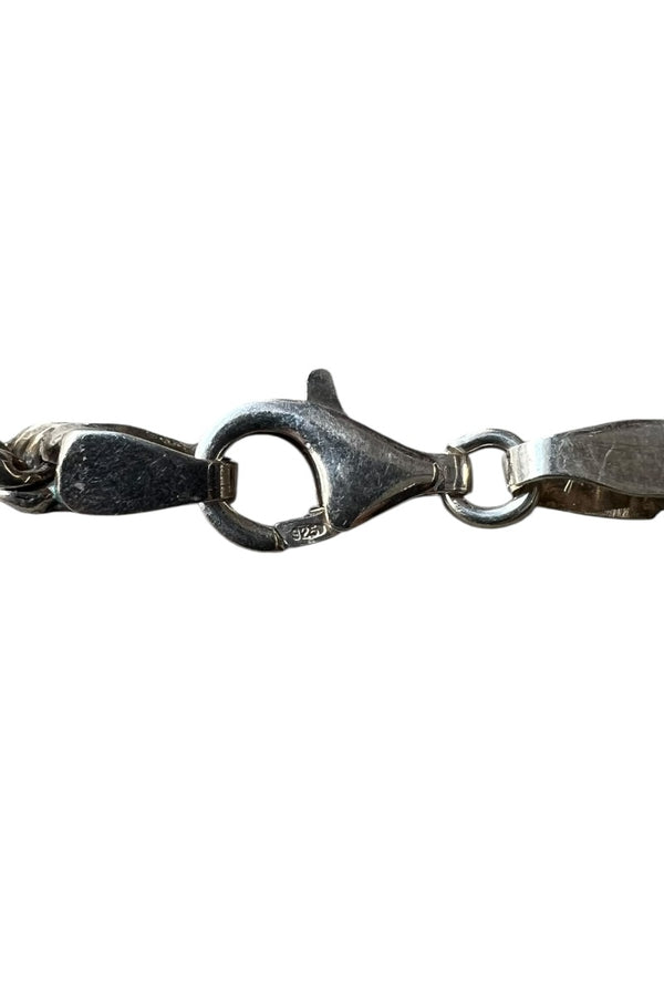 MADE IN ITALY 925 SILVER FRENCH ROPE BRACELET / SILVER [SIZE: ONE SIZE USED]