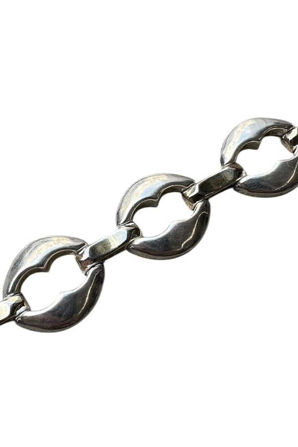 MADE IN ITALY 925 SILVER BRACELET / SILVER [SIZE: ONE SIZE USED]